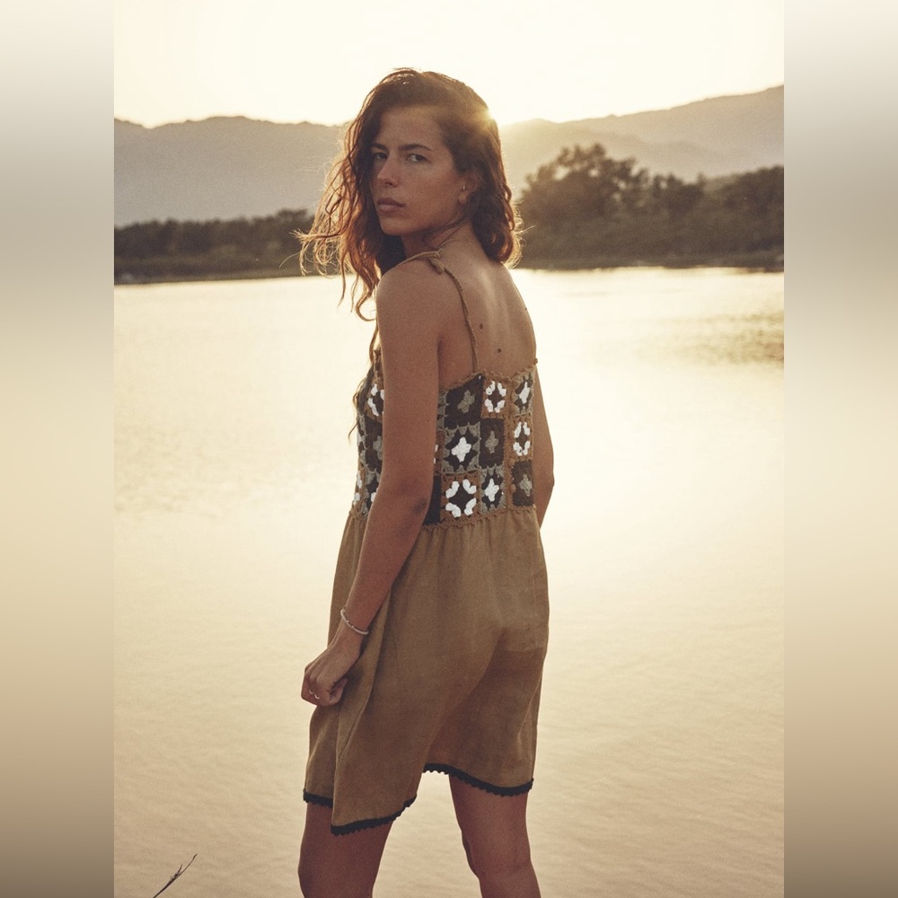 Zara linen dress